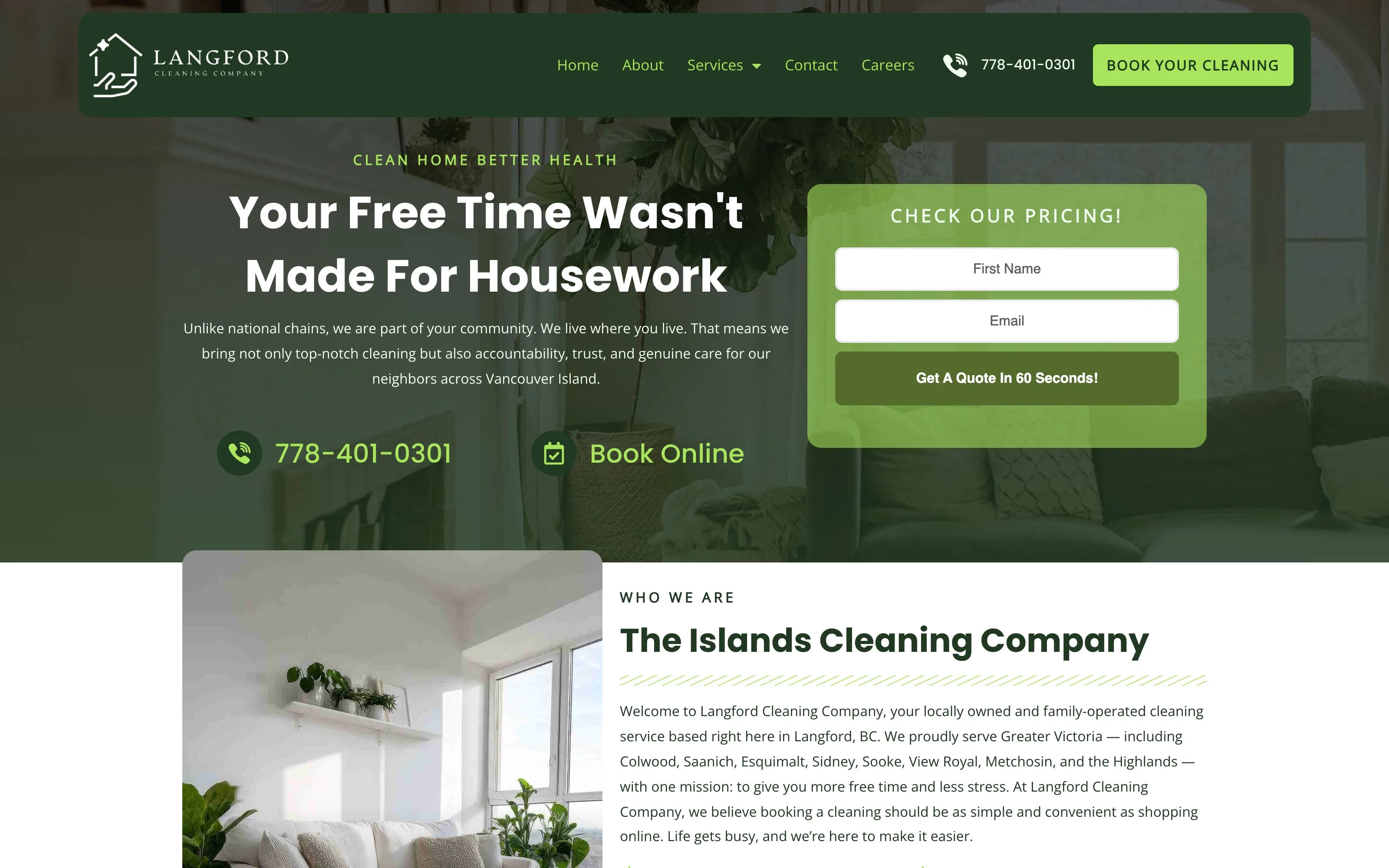 Langford Cleaning Company — Cleaning Services
