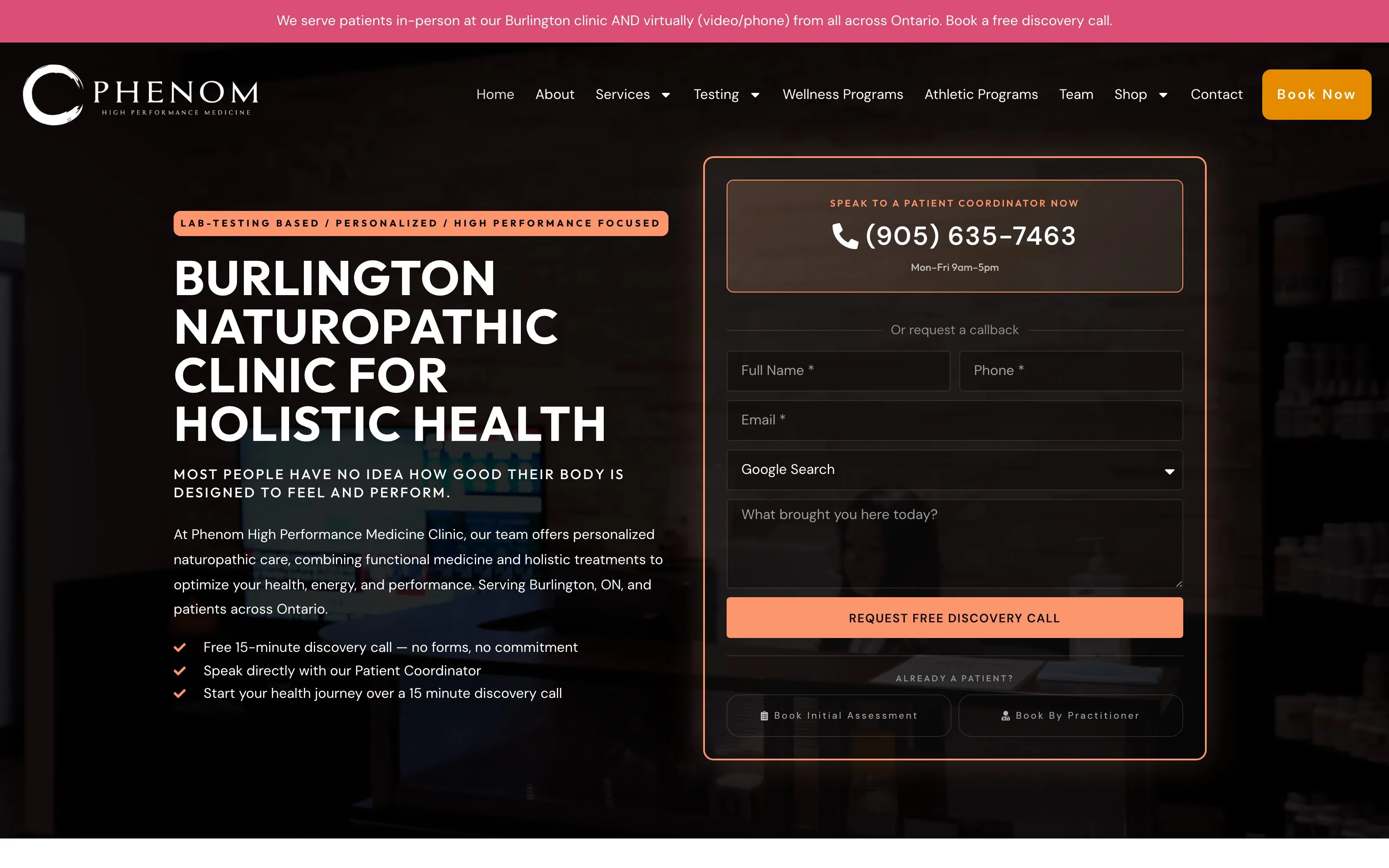 Phenom HPM — High-Performance Medicine