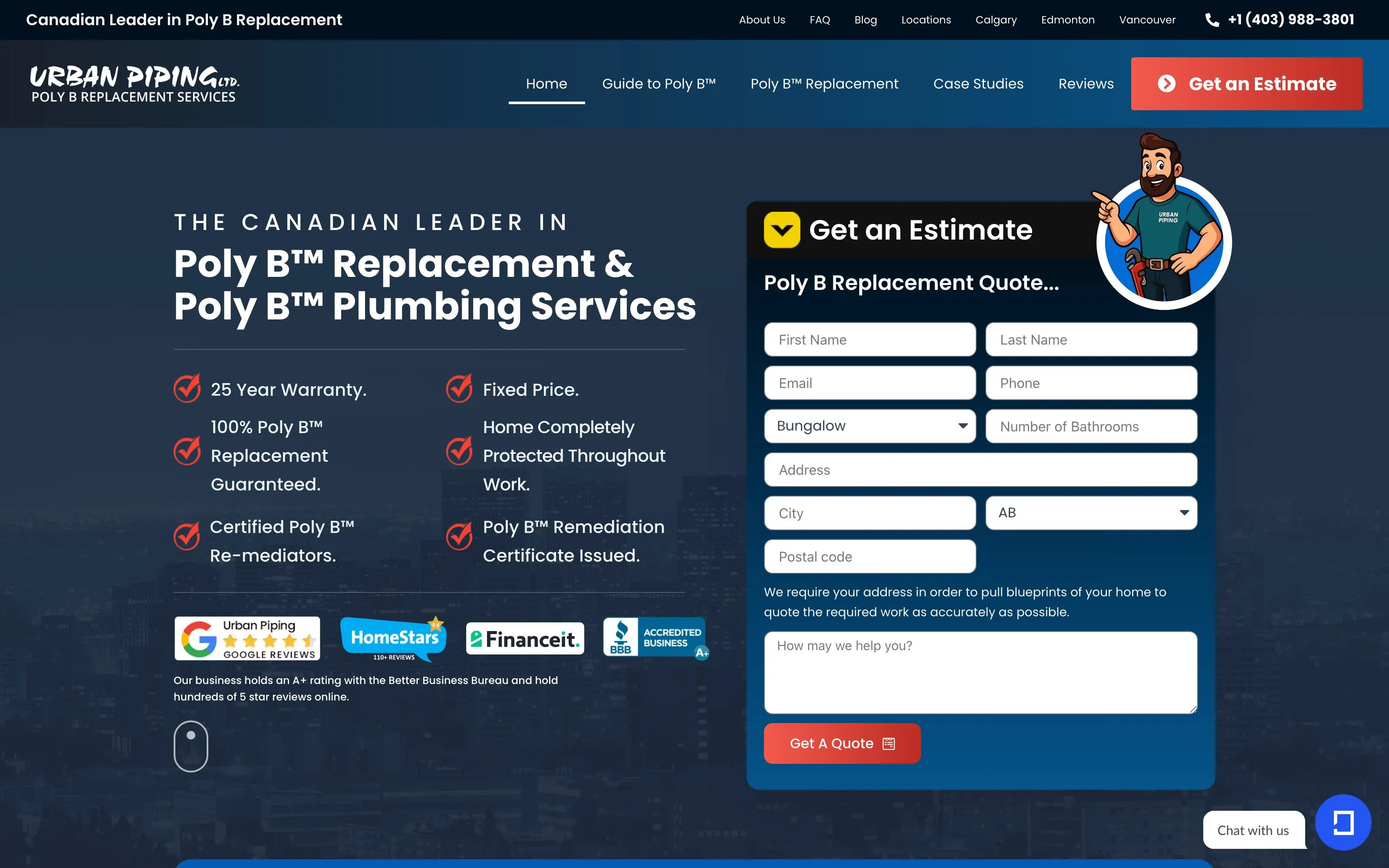 Urban Piping — Plumbing & Poly B