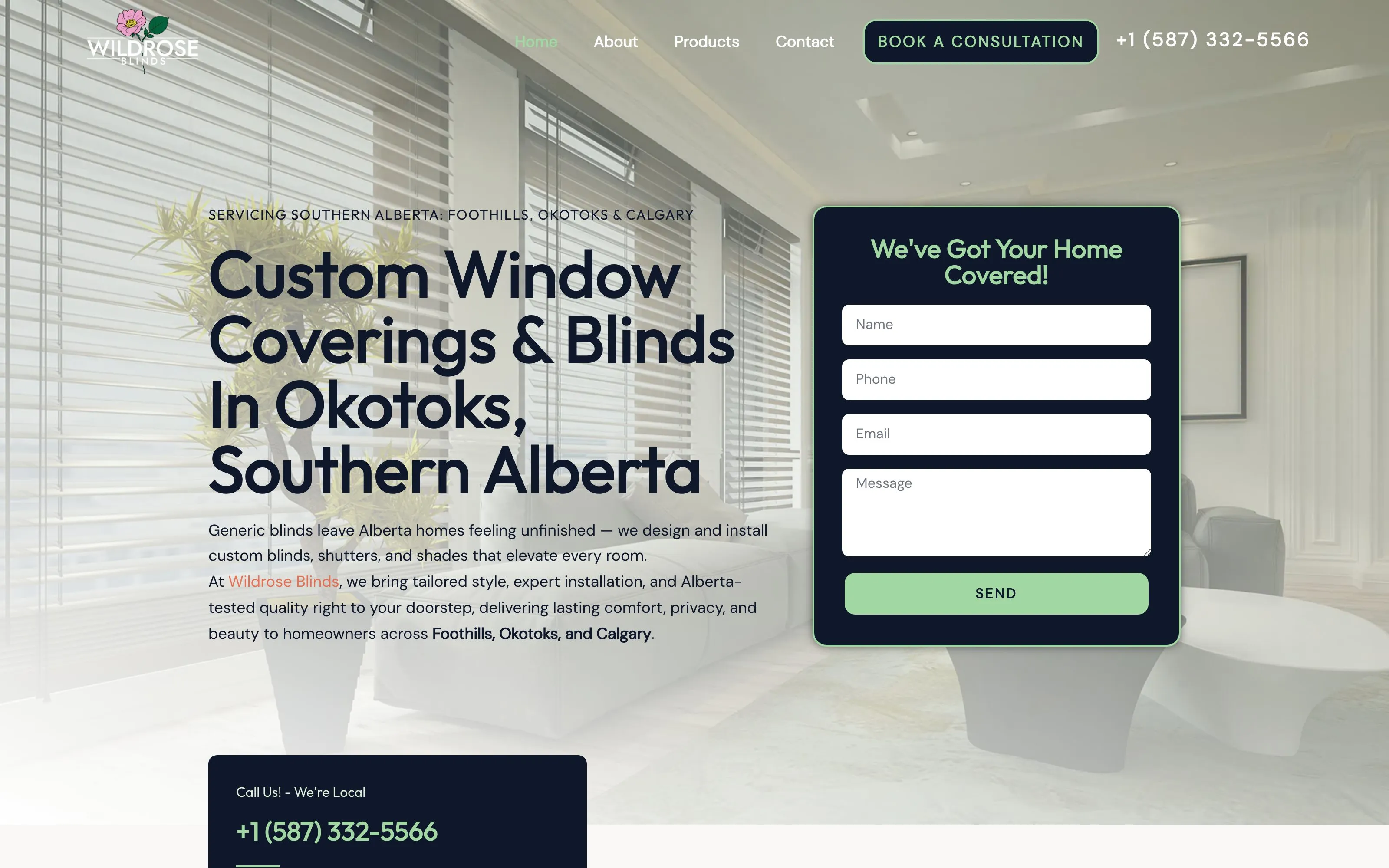 Wildrose Blinds — Window Coverings & Blinds